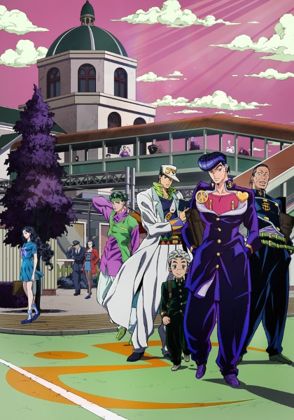 Jojo diamond is unbreakable anime visual 3