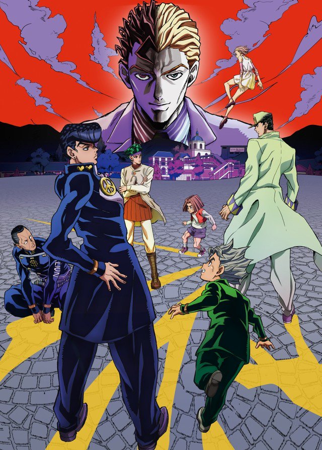 Jojo diamond is unbreakable anime visual 4