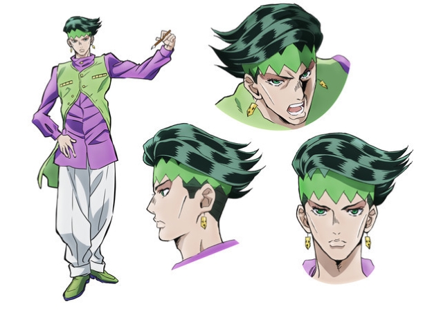 Jojo diamond is unbreakable rohan 2