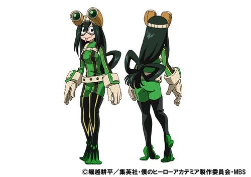 My hero academia anime asui hero