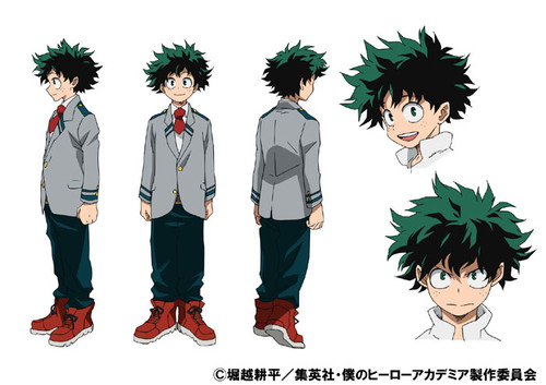 My hero academia anime izuku standard