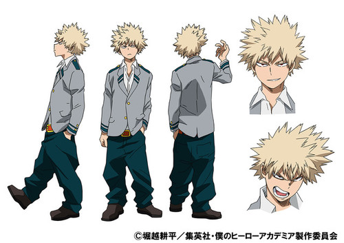 My hero academia anime katsuki standard