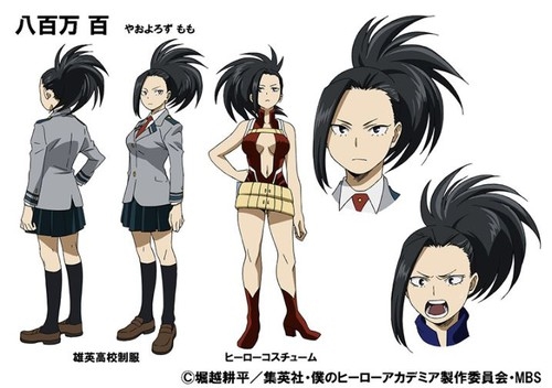 My hero academia anime momo