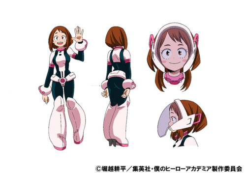 My hero academia anime ochako hero