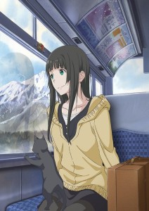 Flying witch anime visual 1