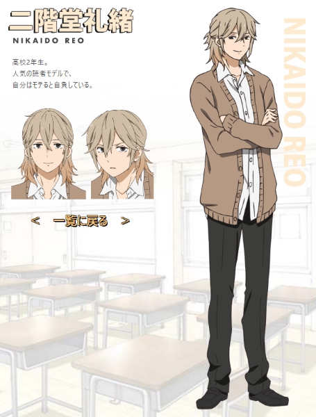 Handa kun anime chara reo nikaido