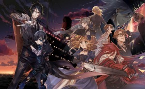 Black butler book of the atlantic main visual