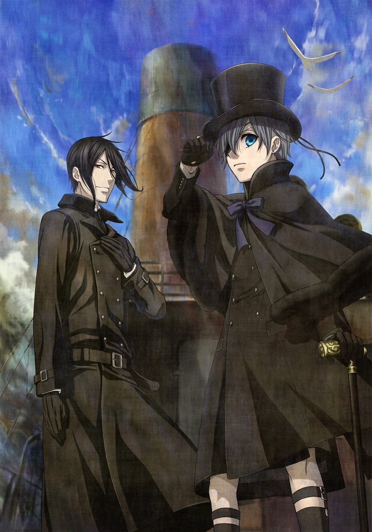 Black butler book atlantic illust 1