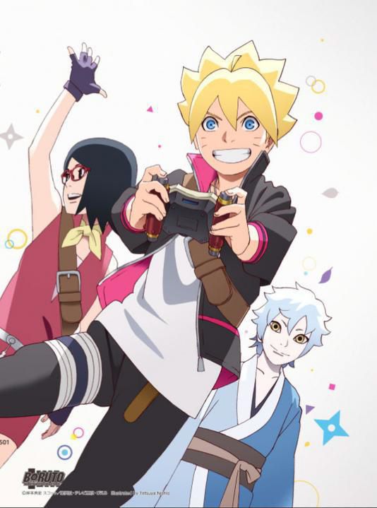 Boruto anime  visual 1