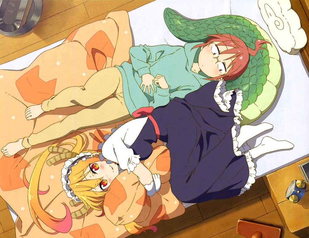 Miss Kobayashi Dragon Maid visual 2