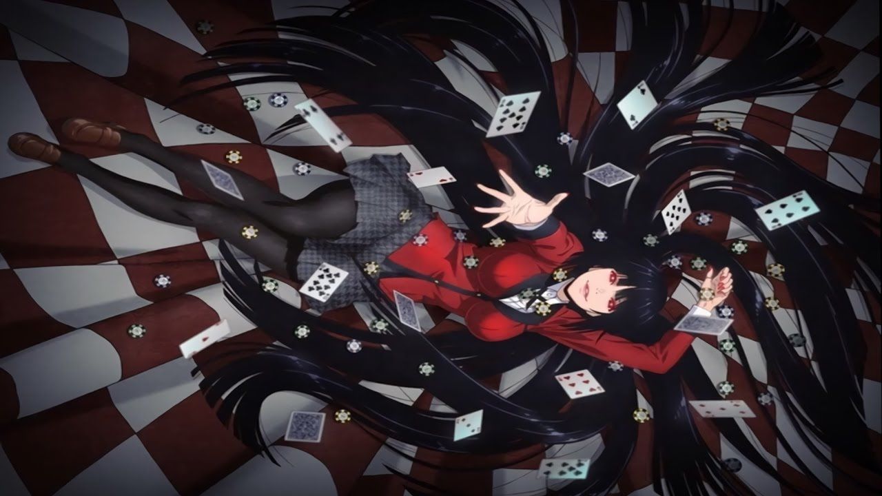 Kakegurui gambling scholl anime visual 2