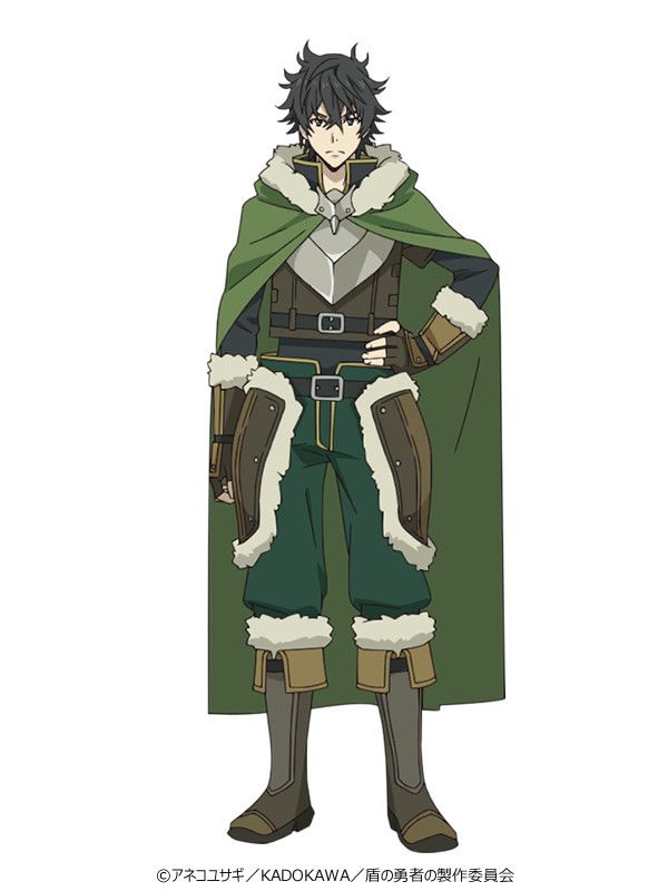  the rising of shield hero character naofumi iwatani