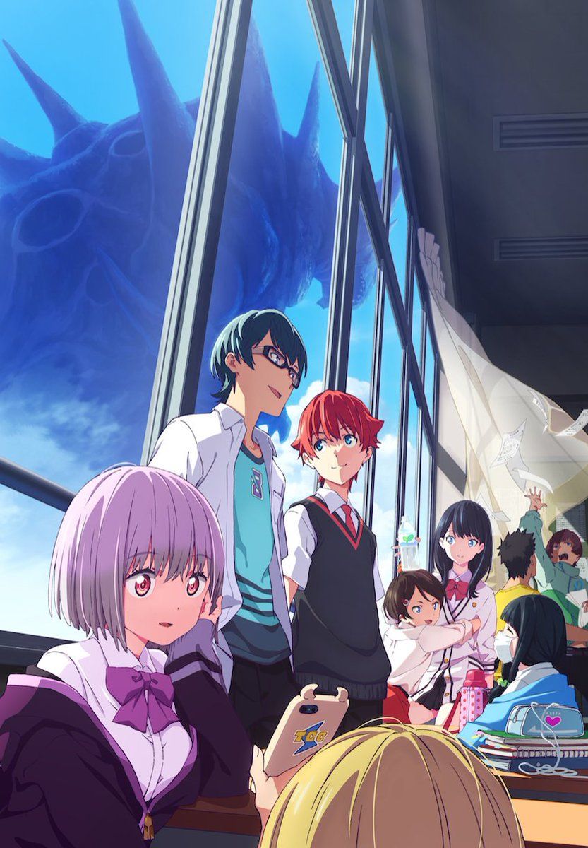 Ssss gridman anime visual 2