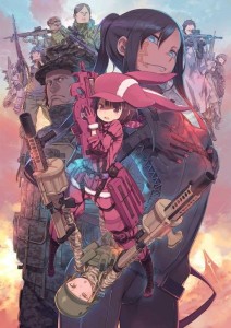 Sword art online alternative gun gale online anime visual