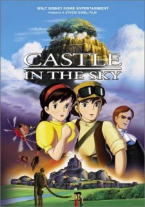 Castle in the sky affiche usa