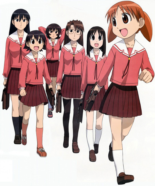 Azumanga daioh anime visual 1