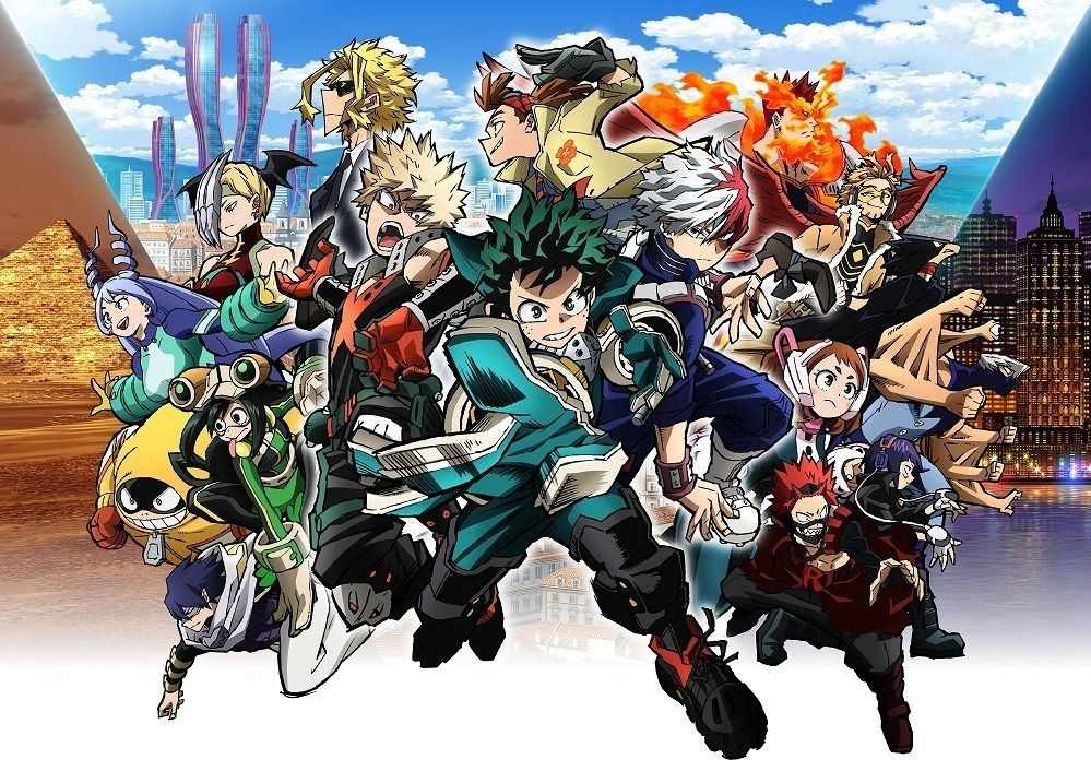 My hero academia film 3 visual 2