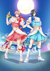 Magical girl boy anime visual 2