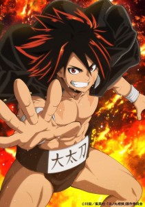 Hinomaru zumo anime visual