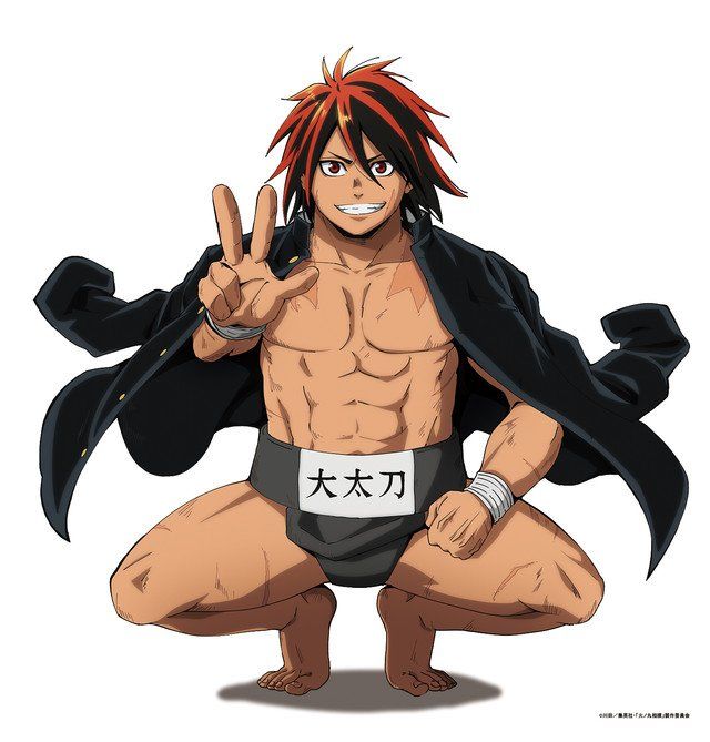 Hinomaru zumo anime visual 3