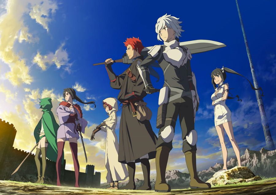 Danmachi Familia Myth 2 anime visual 1