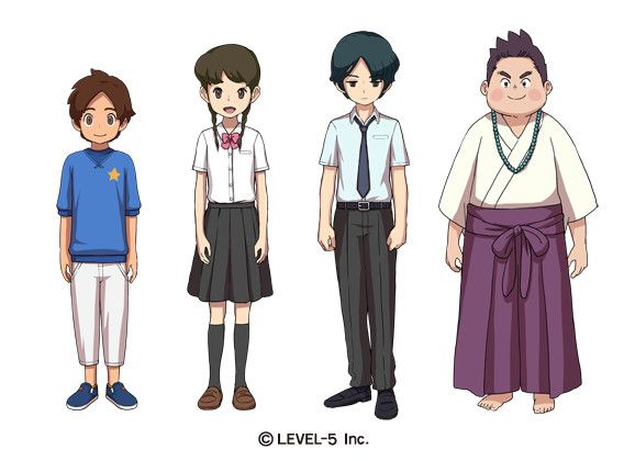 Yokai watch shadowside character designs