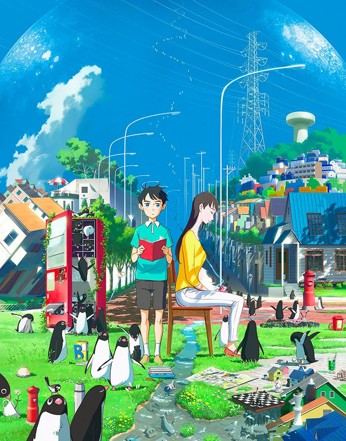 Penguin highway anime visual 2