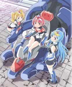 Robot girls neo anime visual