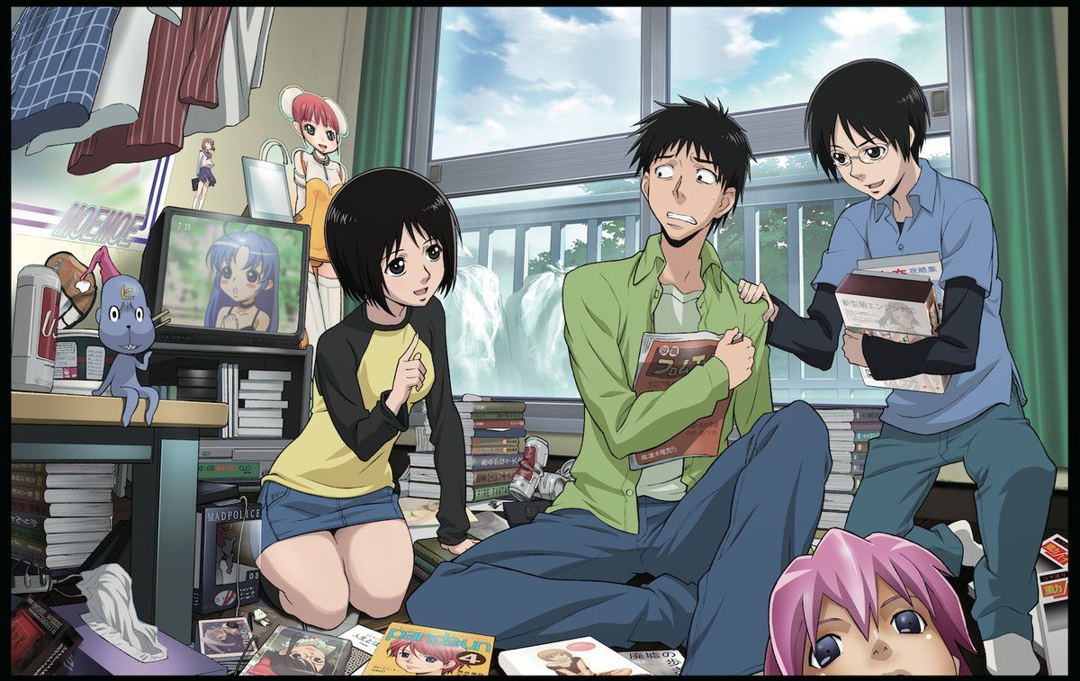 Welcome To The Nhk Light Novel Visuels dvd Bienvenue dans la NHK (welcome-to-nhk-anime-visual-1