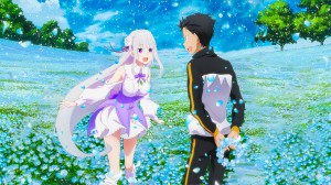 Re zero memory snow anime visual 3