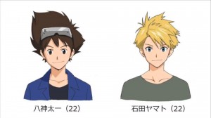 Digimon adventure 2018 charadesigns