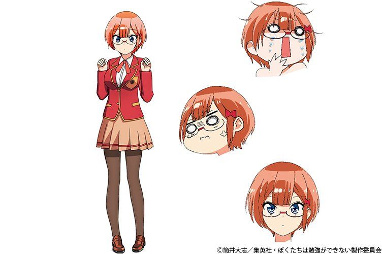 We never learn anime character 3