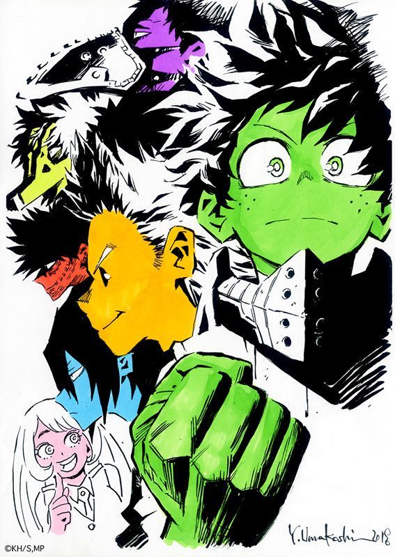 My hero academia s4 croquis