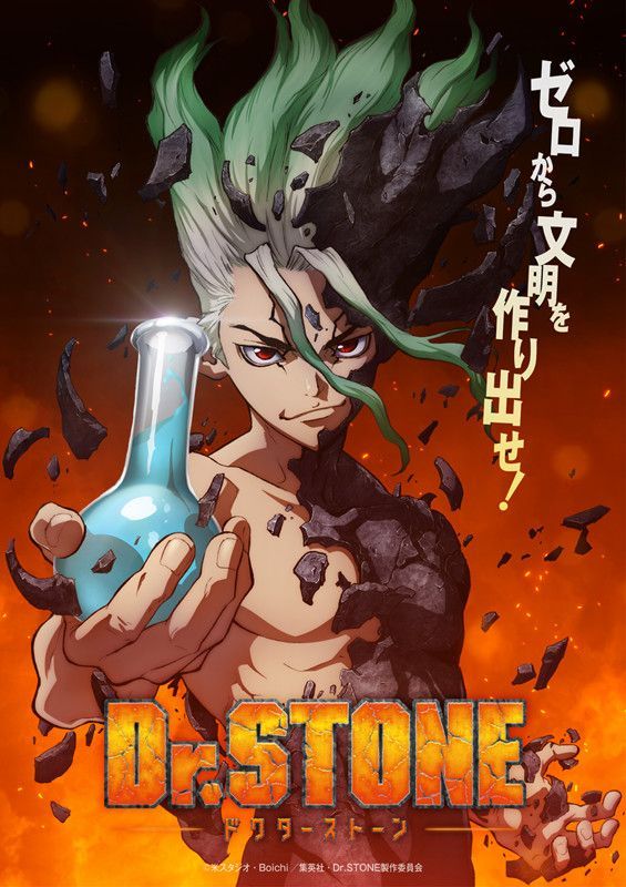 Dr stone anime visual 1