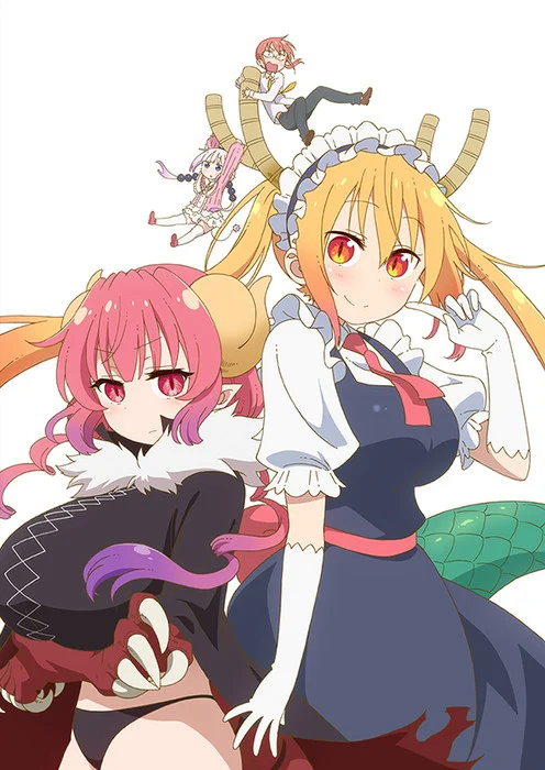 Miss Kobayashi Dragon Maid anime s2 visual 2