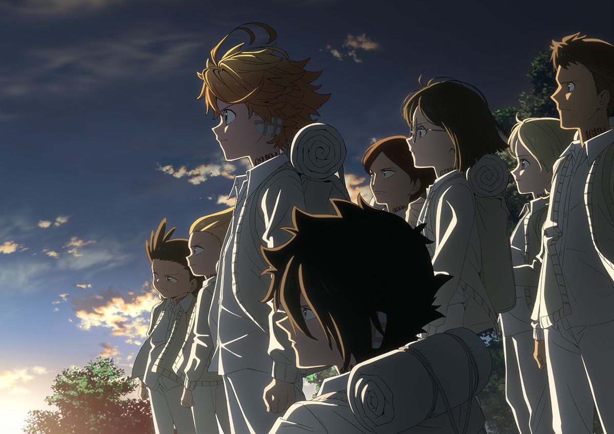 The promised neverland anime season 2 visual