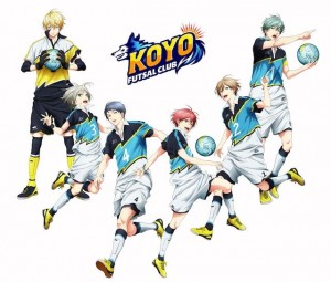 Futsal boys anime visual 2
