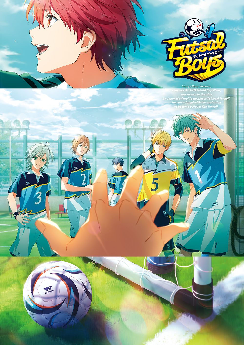 Futsal Boys anime visual 3