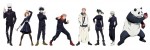 Jujutsu kaisen anime characters