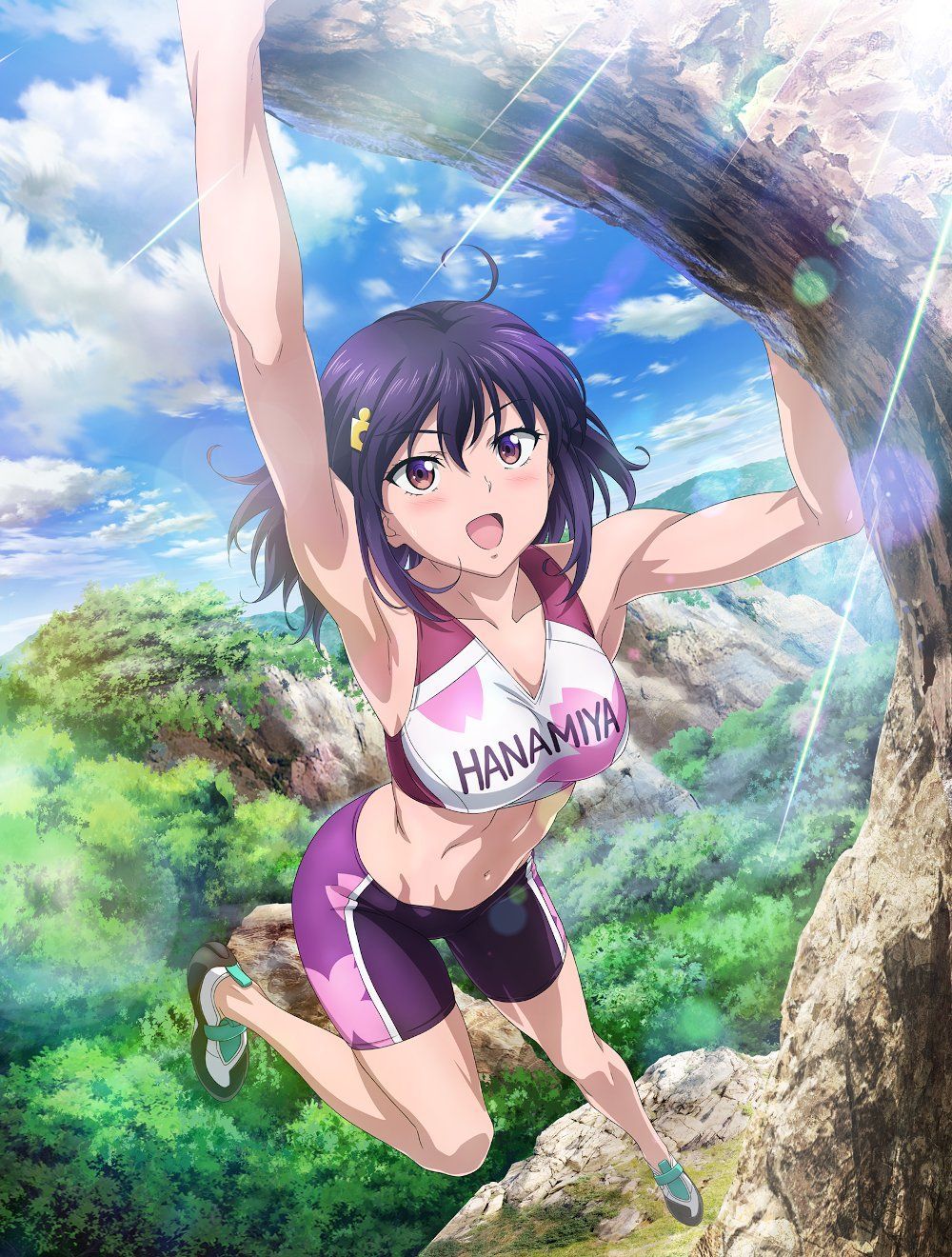 Iwa Kakeru Climbing Girls anime visual