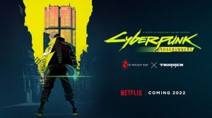 Cyberpunk Edgerunners anime promo visual.