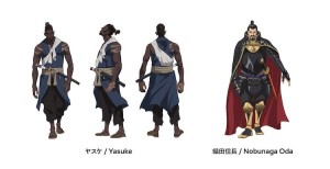 Yasuke anime Netflix character designs
