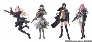 Girls_Frontline character visuals