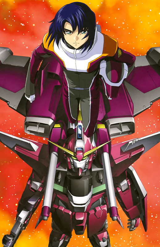 Gundam seed anime visual 8