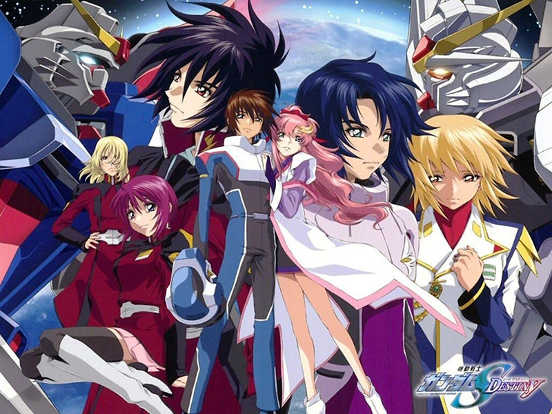 Gundam seed destiny anime visual 6