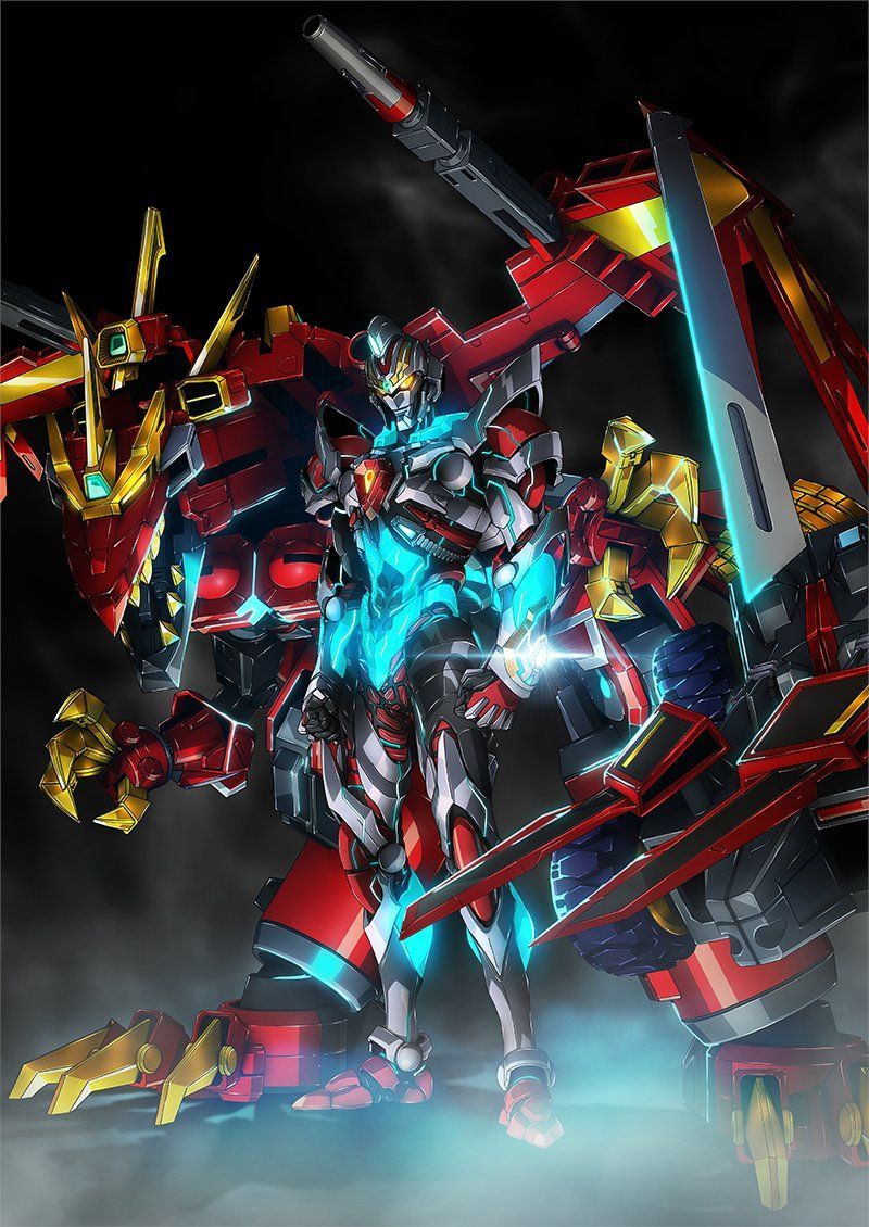 Gridman_X_Dynazenon anime visual