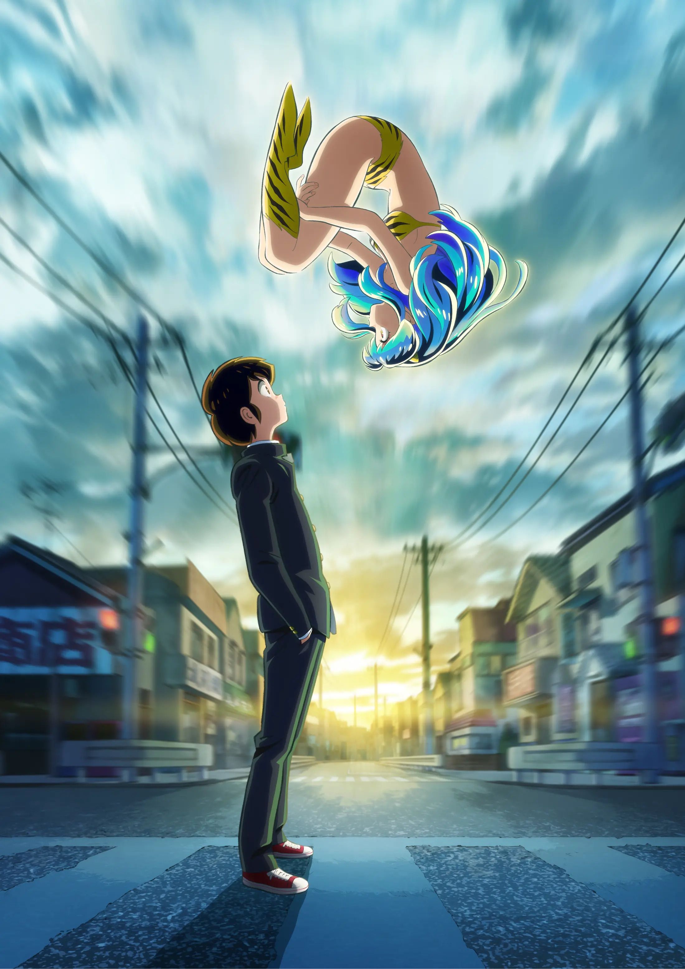 Urusei Yatsura 2022 anime poster 1