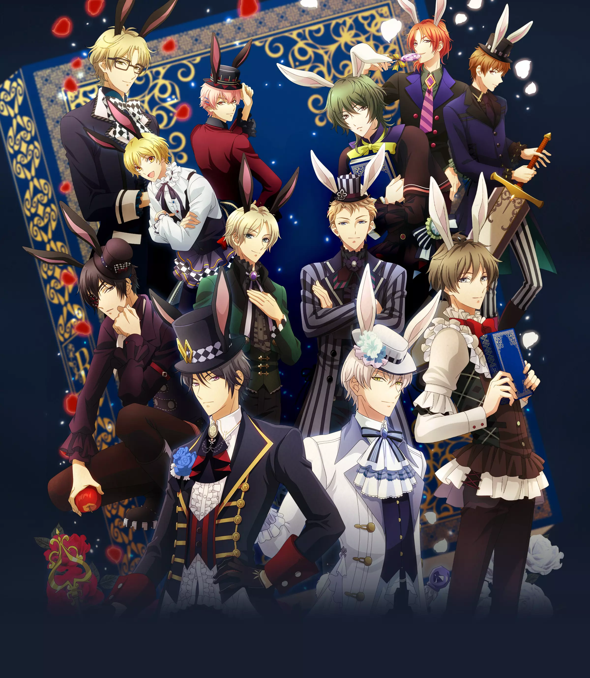Tsukiuta Rabbits_Kingdom_The_Movie visual 1.