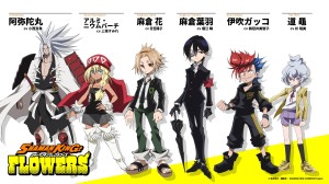 Shaman King Flowers characters