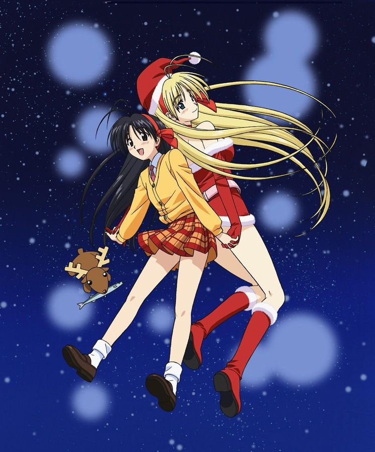 My santa anime illust 1
